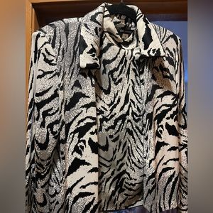 St. John Blazer and Shirt Combination